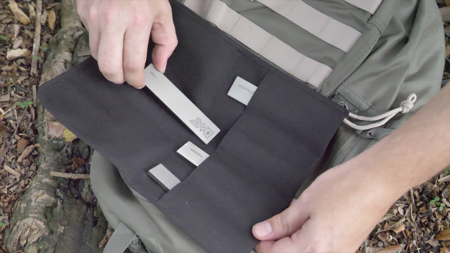 Dmt diamond sharpeners - 4’’ dia-sharp® sharpener kit with pouch - the best knife sharpeners made in usa