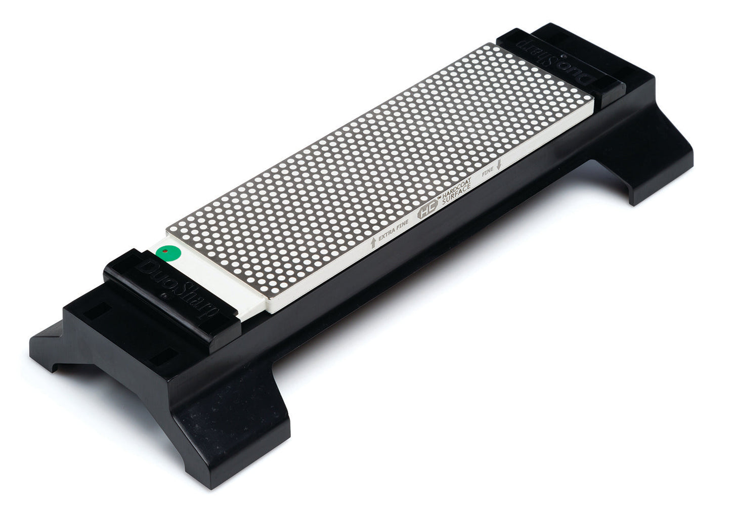 Dmt diamond sharpeners 8 in. Duosharp bench stone extra fine / fine hardcoat surface with base the best knife