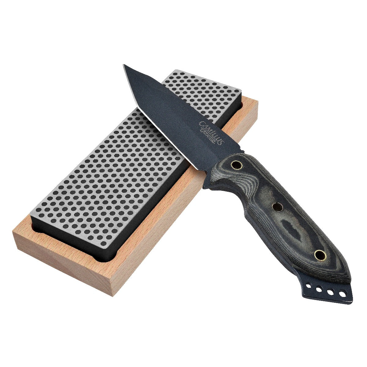 Dmt diamond sharpeners - 8-in. Diamond whetstone™ sharpener extra-coarse with wood box - the best knife sharpeners made