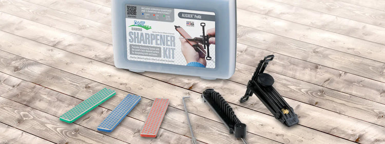 Aligner™ easy edge-guided knife sharpening kit