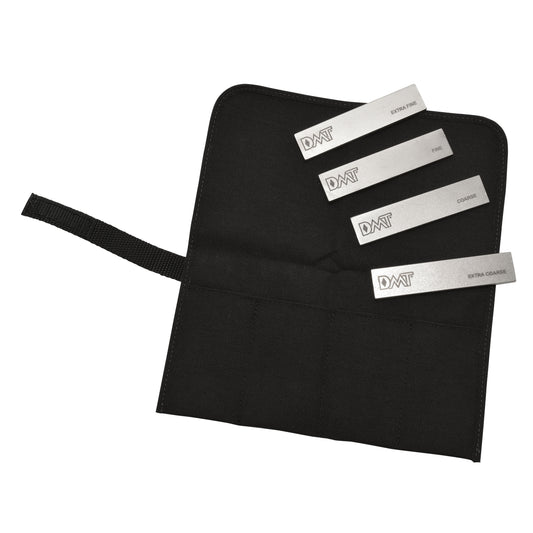 Dmt diamond sharpeners - 4’’ dia-sharp® sharpener kit with pouch - the best knife sharpeners made in usa