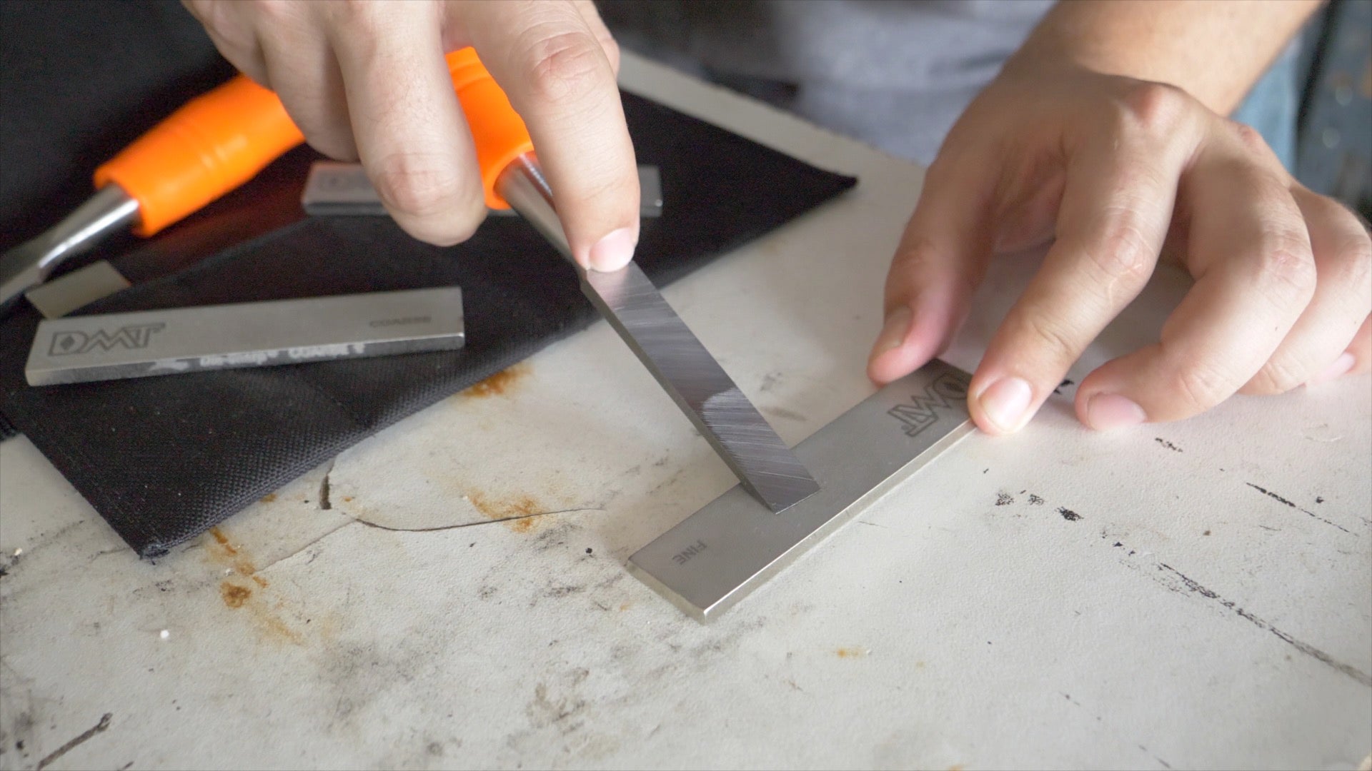 Dmt diamond sharpeners - 4’’ dia-sharp® sharpener kit with pouch - the best knife sharpeners made in usa