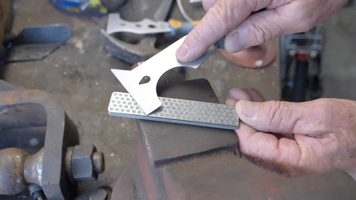 Dmt diamond sharpeners - 4-in. Diamond whetstone - extra extra coarse - the best knife sharpeners made in usa