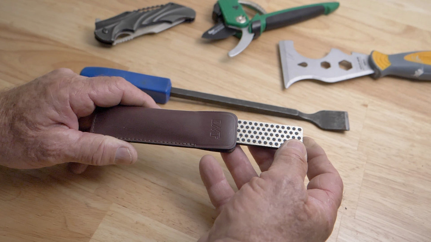 Dmt diamond sharpeners - 4-in. Diamond whetstone - extra coarse - the best knife sharpeners made in usa