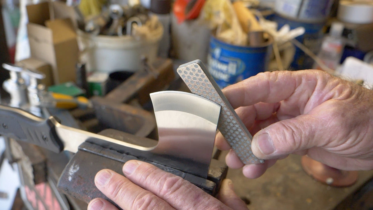 Dmt diamond sharpeners - 4-in. Diamond whetstone - extra extra coarse - the best knife sharpeners made in usa