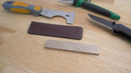 Dmt diamond sharpeners - 4-in. Diamond whetstone - extra extra fine - the best knife sharpeners made in usa
