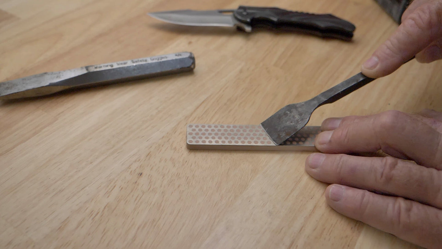 Dmt diamond sharpeners - 4-in. Diamond whetstone - extra extra fine - the best knife sharpeners made in usa