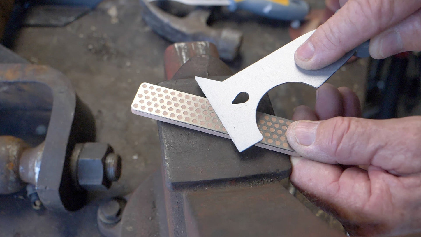 Dmt diamond sharpeners - 4-in. Diamond whetstone - extra extra fine - the best knife sharpeners made in usa