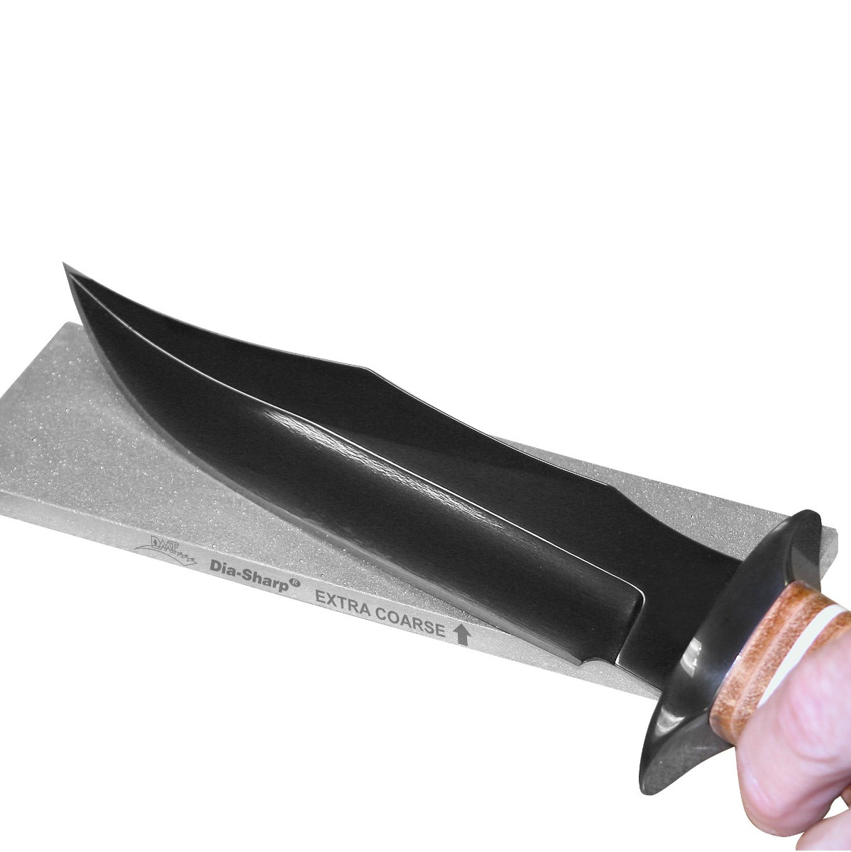 Dmt diamond sharpeners - 6-in. Dia-sharp bench stone extra-coarse - the best knife sharpeners made in usa