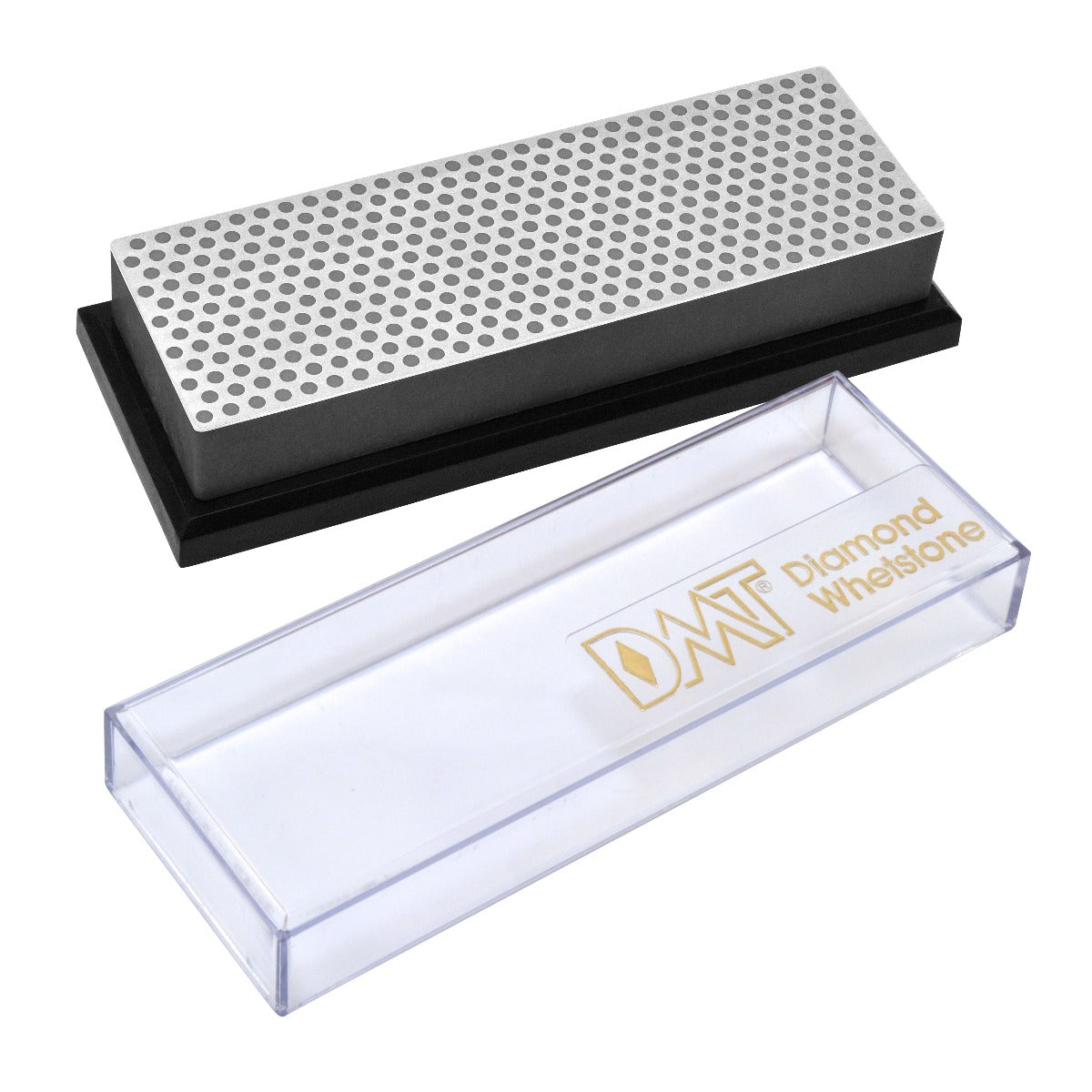 Dmt diamond sharpeners - 6-in. Diamond whetstone™ sharpener extra-coarse with plastic box - the best knife sharpeners