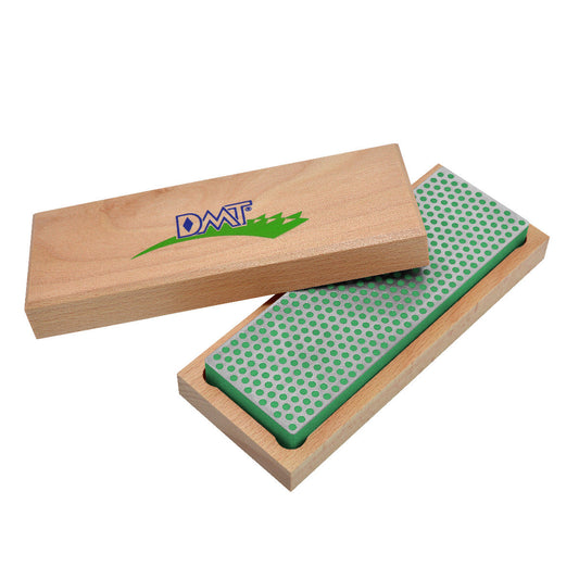 Dmt diamond sharpeners - 6-in. Diamond whetstone™ sharpener extra fine with hardwood box - the best knife sharpeners