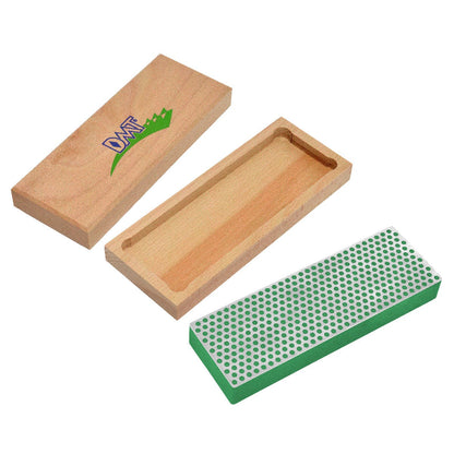 Dmt diamond sharpeners - 6-in. Diamond whetstone™ sharpener extra fine with hardwood box - the best knife sharpeners