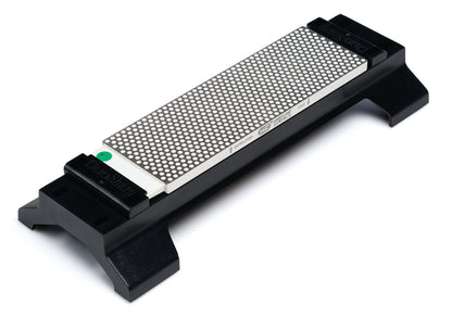 Dmt diamond sharpeners 8 in. Duosharp bench stone extra fine / fine hardcoat surface with base the best knife