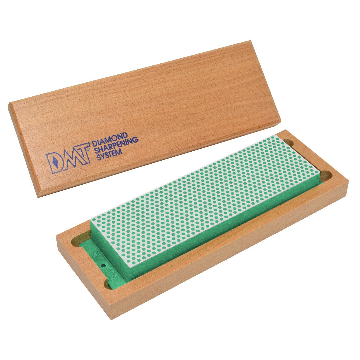 Dmt diamond sharpeners - 8-in. Diamond whetstone™ sharpener extra-fine with hardwood box - the best knife sharpeners