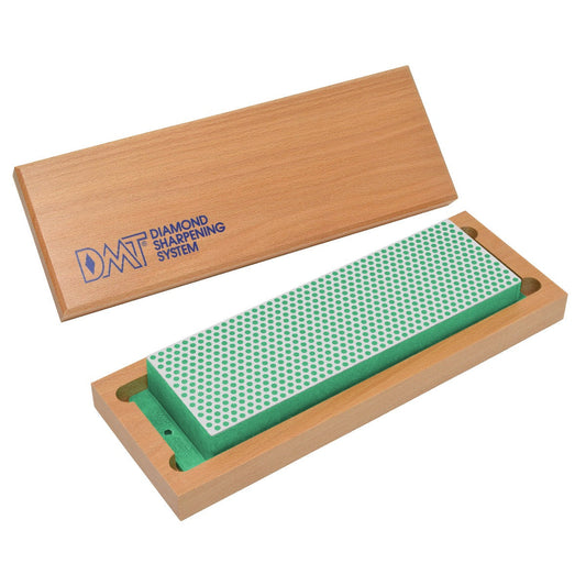 Dmt diamond sharpeners - 8-in. Diamond whetstone™ sharpener extra-fine with hardwood box - the best knife sharpeners