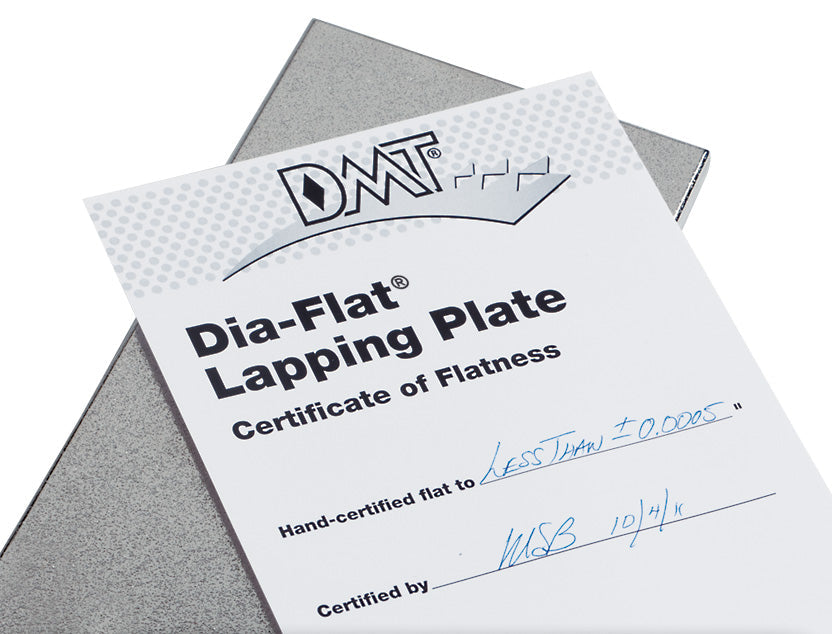 Dmt diamond sharpeners - dia-flat lapping plate 95 micron - the best knife sharpeners made in usa