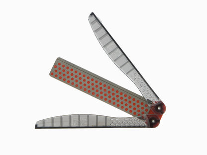 Dmt diamond sharpeners - diafold hook and knife sharpener with fish hook groove - fine - the best knife sharpeners made