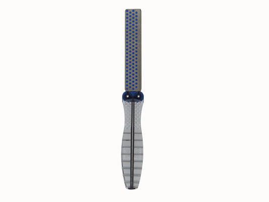 Dmt diamond sharpeners - diafold hook and knife sharpener with fish hook groove - the best knife sharpeners made in usa