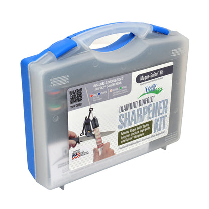 Dmt diamond sharpeners - diafold magna-guide kit with ee/e/f/c grits in sturdy case - the best knife sharpeners made