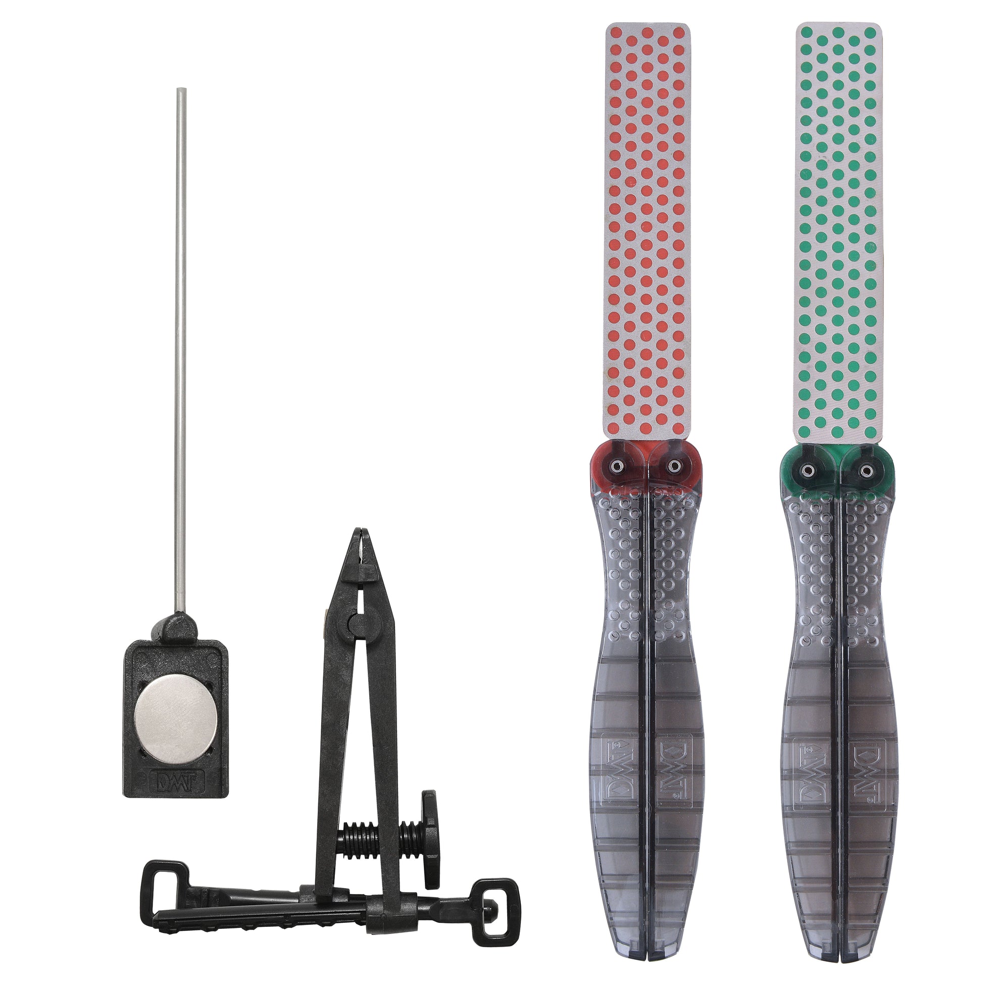Dmt diamond sharpeners - diafold magna-guide kit with ee/e/f/c grits in sturdy case - the best knife sharpeners made