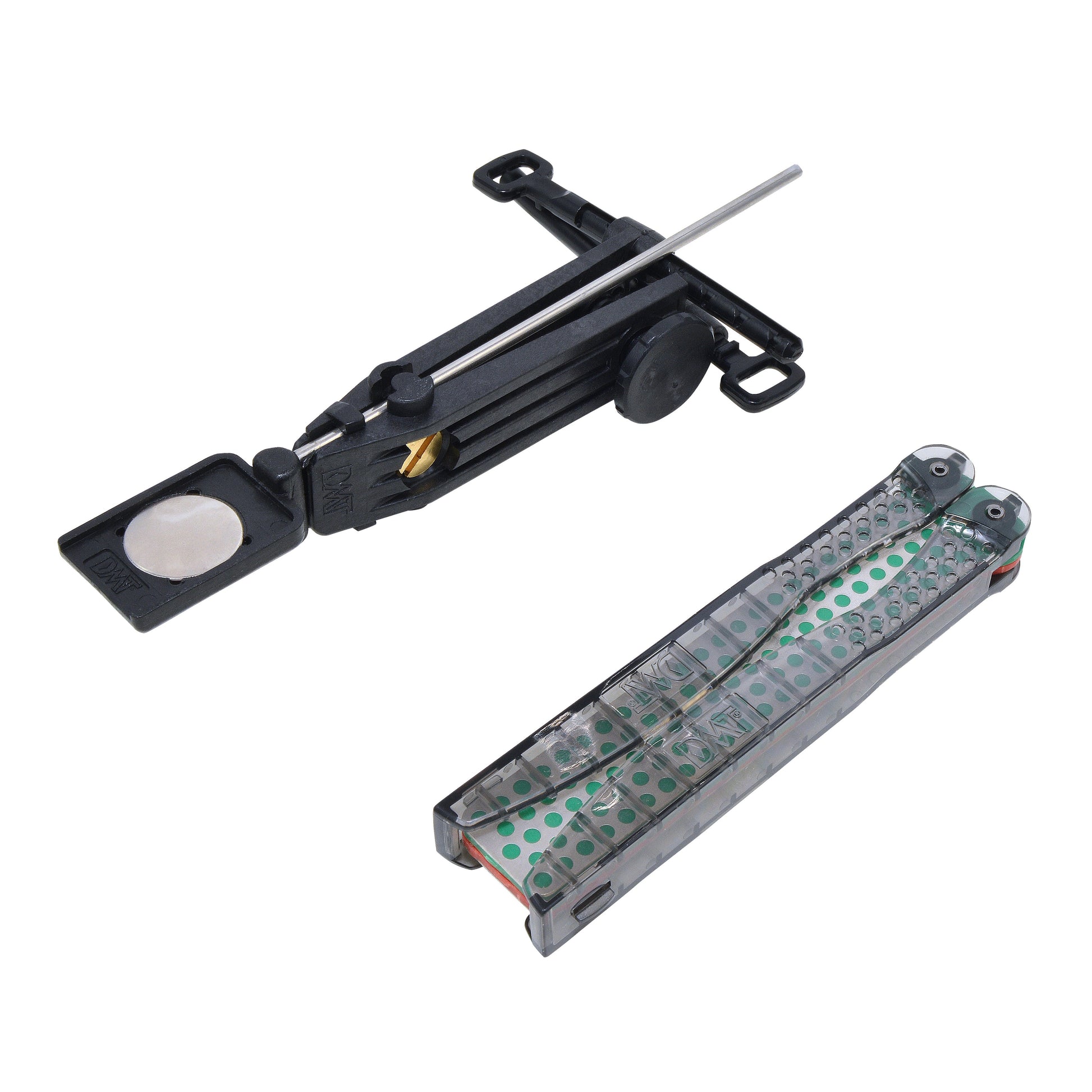 Dmt diamond sharpeners - diafold magna-guide sharpening system - the best knife sharpeners made in usa