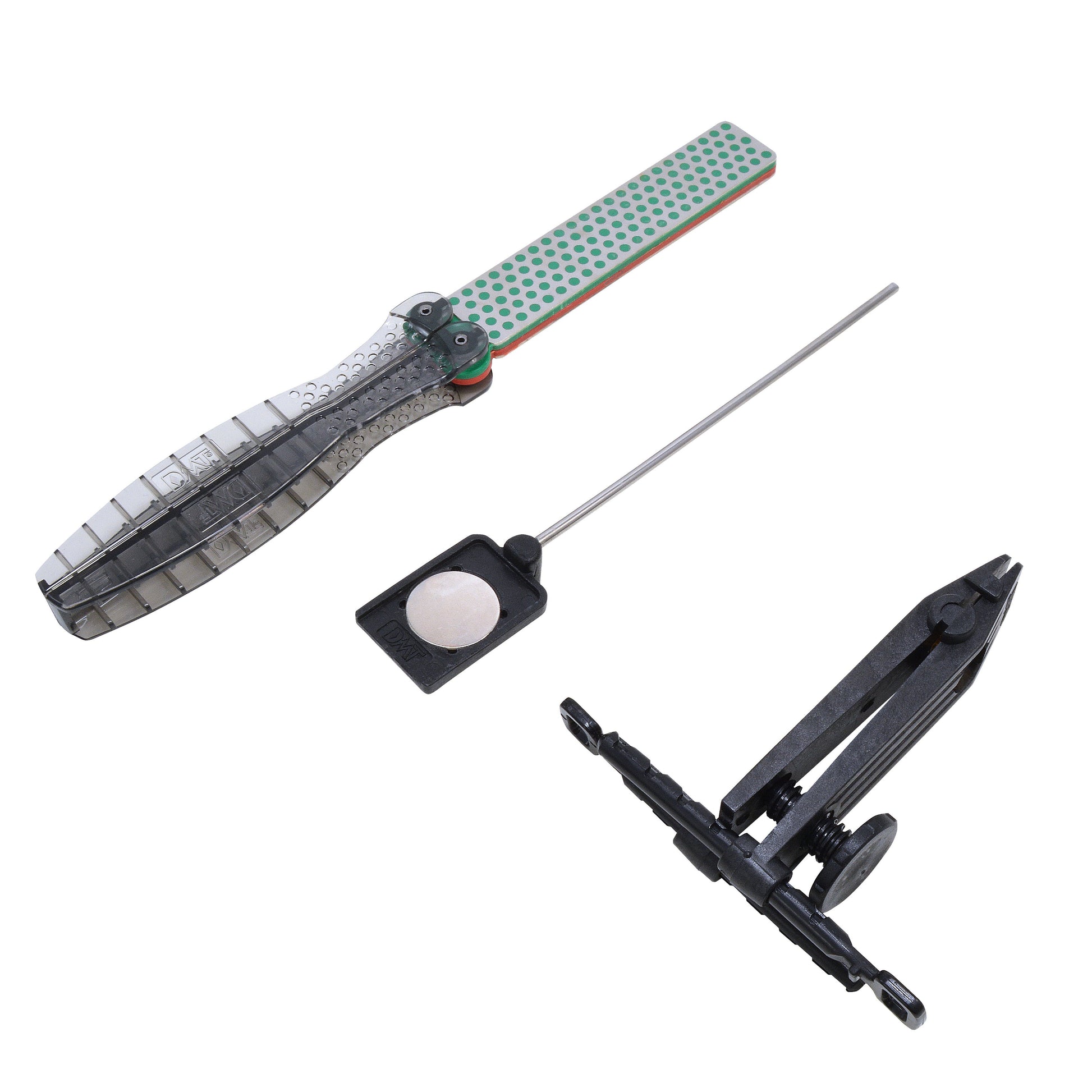 Dmt diamond sharpeners - diafold magna-guide sharpening system - the best knife sharpeners made in usa