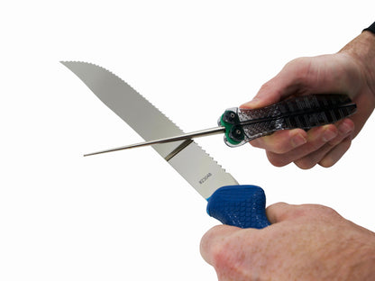 Dmt diamond sharpeners - diafold serrated knife sharpener - extra-fine - the best knife sharpeners made in usa