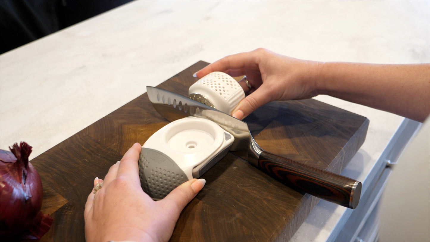 Dmt diamond sharpeners - dmt edgesharp glidz roller knife sharpener fine - the best knife sharpeners made in usa