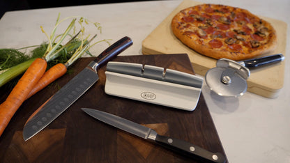 Dmt diamond sharpeners - edgesharp pizza wheel & knife sharpener - the best knife sharpeners made in usa