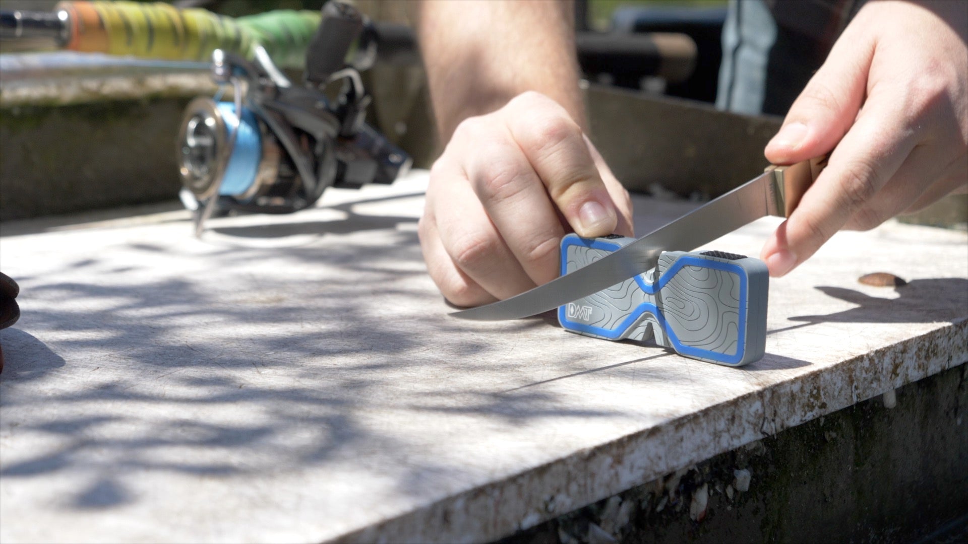 Dmt diamond sharpeners - edgesharp trac knife sharpener - the best knife sharpeners made in usa