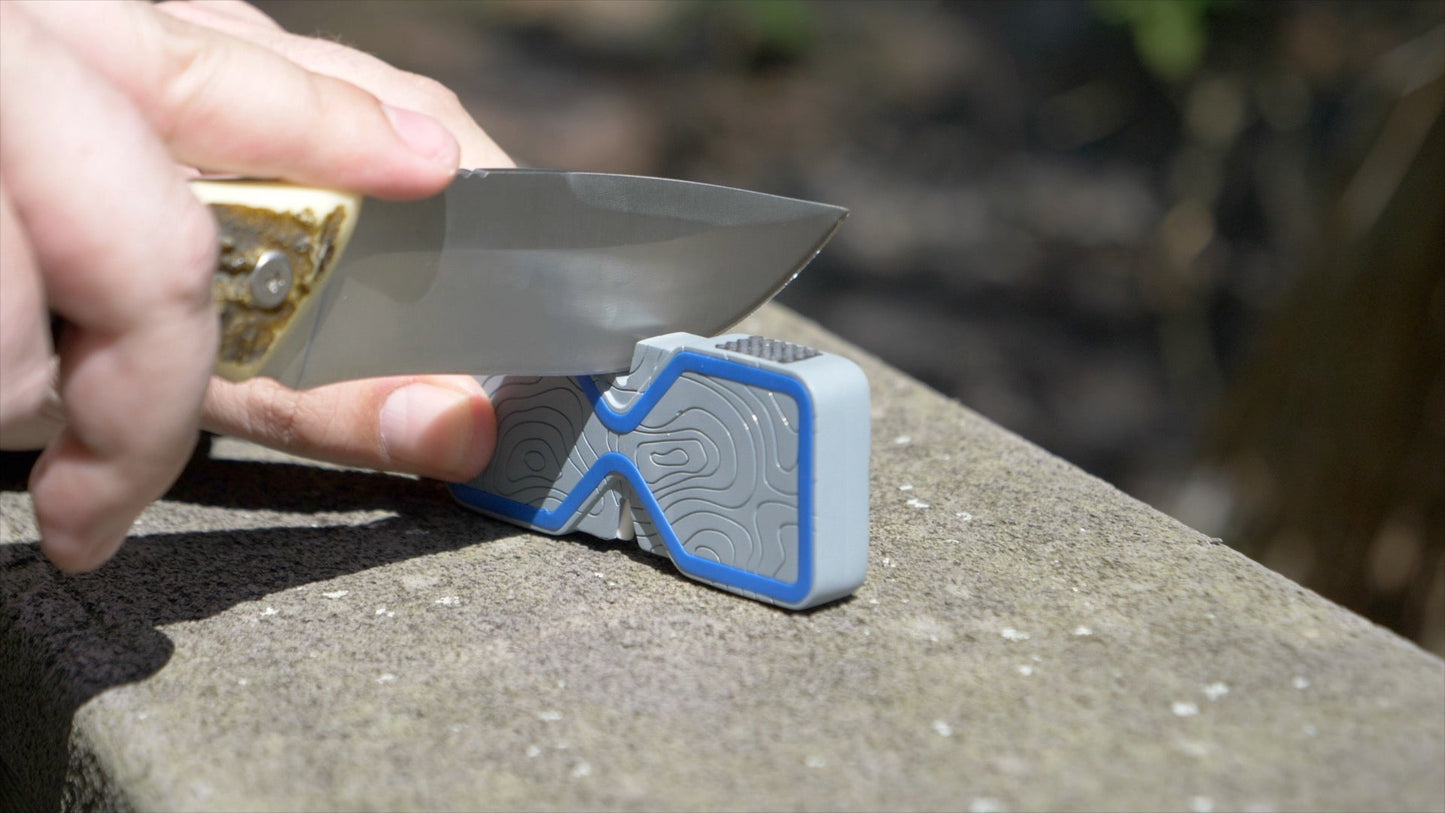 Dmt diamond sharpeners - edgesharp trac knife sharpener - the best knife sharpeners made in usa